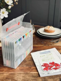 120 Dobbeltendede Vandbaserede Brushpens