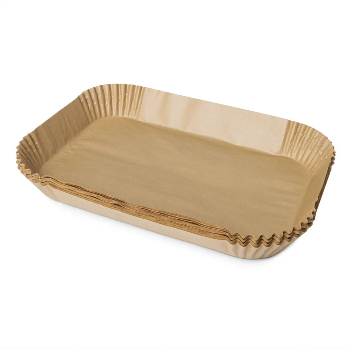 Airfryer papirforme, dobbelt skuffe - 50 Stk.