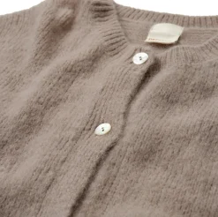 Alpaca cardigan Depeche - Sand