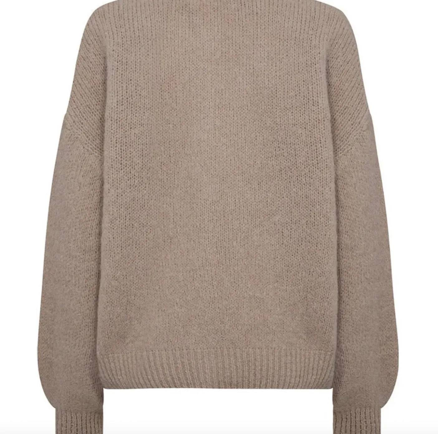 Alpaca cardigan Depeche - Sand