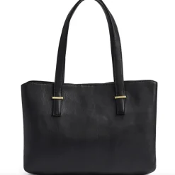 Arbejdstaske / shopper - Black leather