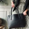 Arbejdstaske / shopper – Soft leather