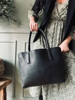 Arbejdstaske / shopper – Soft leather