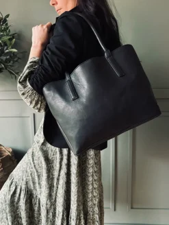 Arbejdstaske / shopper – Soft leather