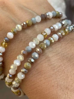 Armbånd ANNA Nature - Sæt med 3 stk