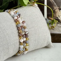 Armbånd ANNA Nature - Sæt med 3 stk