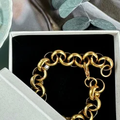 Armbånd Caroline forgyldt