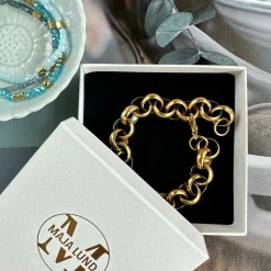 Armbånd Caroline forgyldt