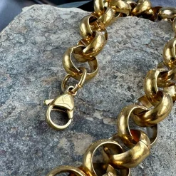 Armbånd Caroline forgyldt