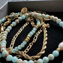 Armbånd Erika - Sæt med 4 armbånd