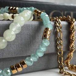 Armbånd Erika Jade - Sæt med 4 armbånd