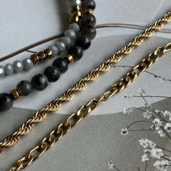 Armbånd Erika Stone - Sæt med 4 armbånd