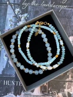 Armbånd GISELE Skyblue – Sæt med 3 stk