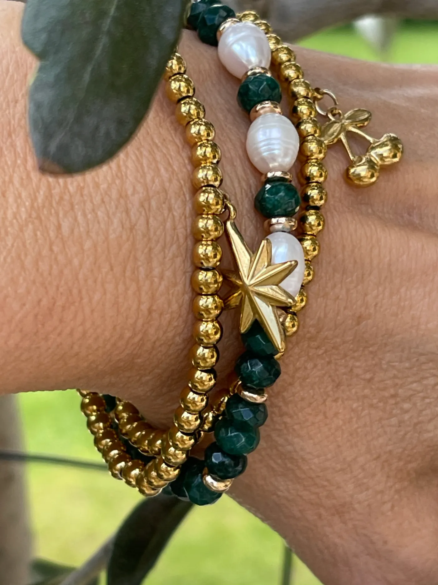 Armbånd Juliane - Emerald