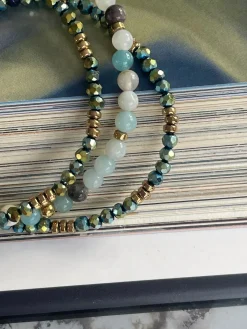 Armbånd Leah Emerald – Sæt med 3 stk