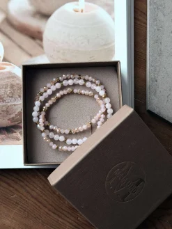 Armbånd Leah Soft Rose – Sæt med 3 stk