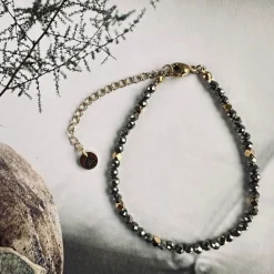 Armbånd Liv Pyrit