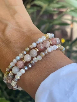 Armbånd Luna Natur – Sæt med 3 stk