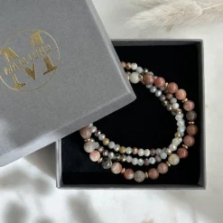 Armbånd Luna Natur – Sæt med 3 stk