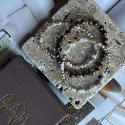 Armbånd Luna Tiger Eye – Sæt med 3 stk