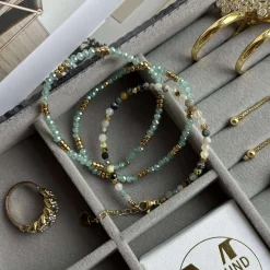 Armbånd Marika Aqua- Sæt med 3 stk