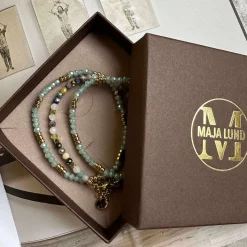 Armbånd Marika Aqua- Sæt med 3 stk