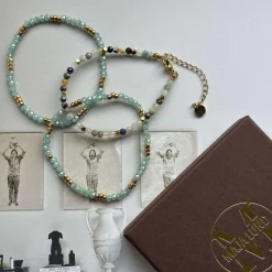 Armbånd Marika Aqua- Sæt med 3 stk