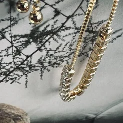 Armbånd Megan forgyldt