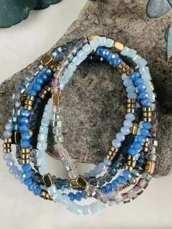 Armbånd Merle – Blue mix 1.Stk