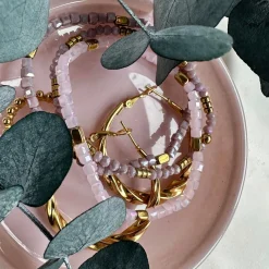 Armbånd Merle – Lavendel mix 1.stk