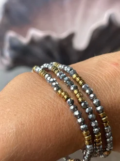 Armbånd Merle – Sølvfarvet/Gylden 1.Stk