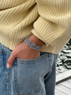 Armbånd Merle Cool Stone - Sæt med 5 stk