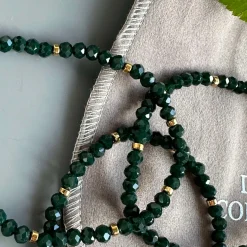 Armbånd Merle Forest Green - Sæt med 3 stk