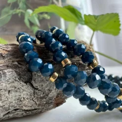 Armbånd Merle Havblå - Sæt med 3 stk