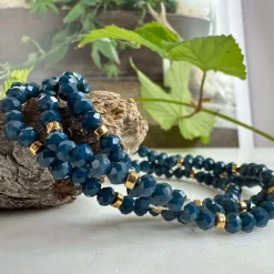 Armbånd Merle Havblå - Sæt med 3 stk