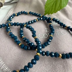 Armbånd Merle Havblå - Sæt med 3 stk