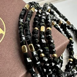 Armbånd Merle Sort mix - Sæt med 5 stk