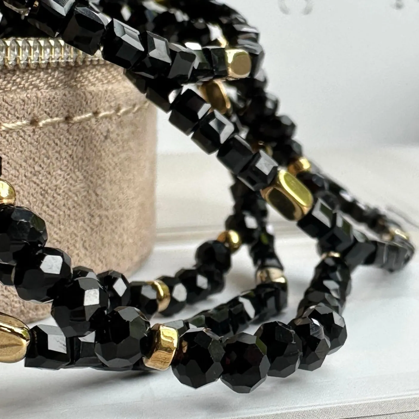 Armbånd Merle Sort mix - Sæt med 5 stk