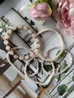 Armbånd MICHELLE Soft Rose / Mix - 5 stk