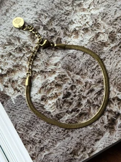 Armbånd Mira - guldbelagt