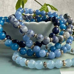 Armbånd Mollie – Blue mix