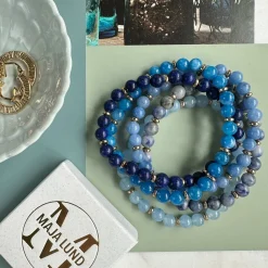 Armbånd Mollie – Blue mix