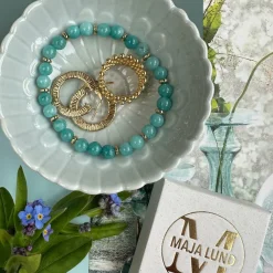 Armbånd Mollie Aqua grøn