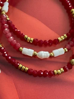 Armbånd Sarabella Berry – Sæt med 3 stk