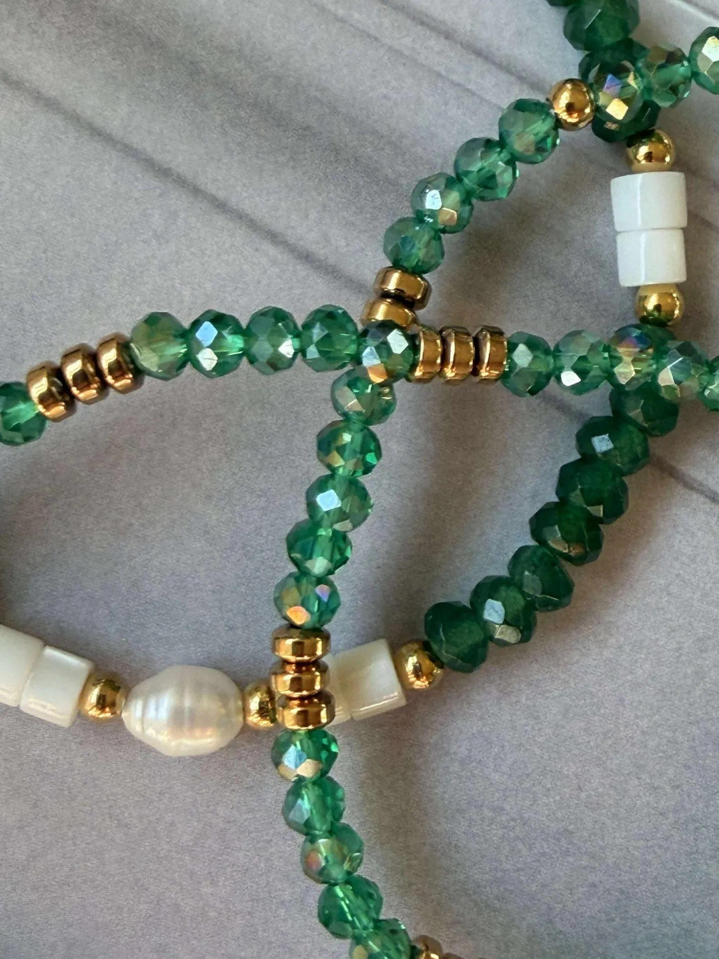 Armbånd Sarabella Emerald – Sæt med 3 stk