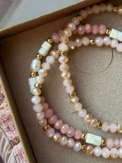 Armbånd Sarabella Soft Rose – Sæt med 3 stk