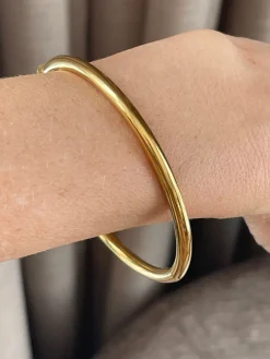 Armring Augusta - guldbelagt