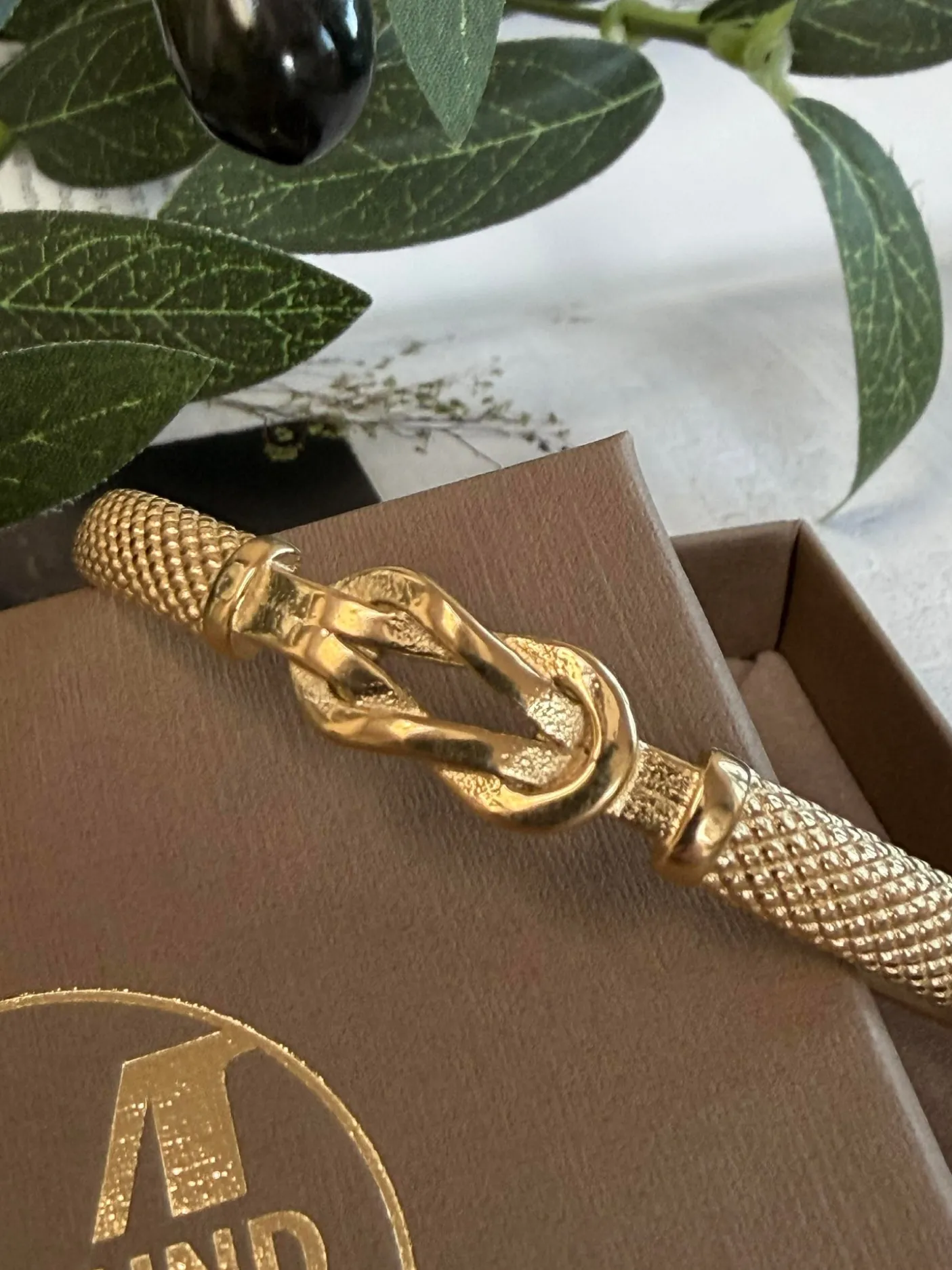 Armring AURELIA forgyldt