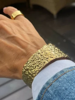 Armring KLEOPATRA forgyldt