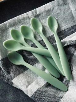 Babyskeer - Green - 6 stk.